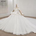 Jancember HTL1311 off shoulder women custom bridal formal wedding gowns dress
